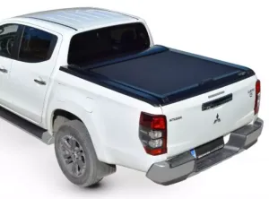 Ролет для Fiat Fullback, Mitsubishi L200 2015+ (Double cab) матовий чорний